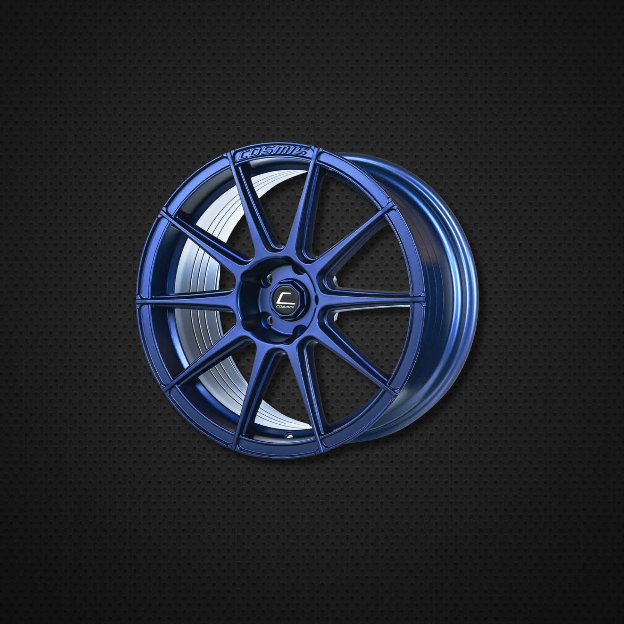 COSMIS-R10D 18*9.0 et35 5*100 (matt navy blue) 1pc