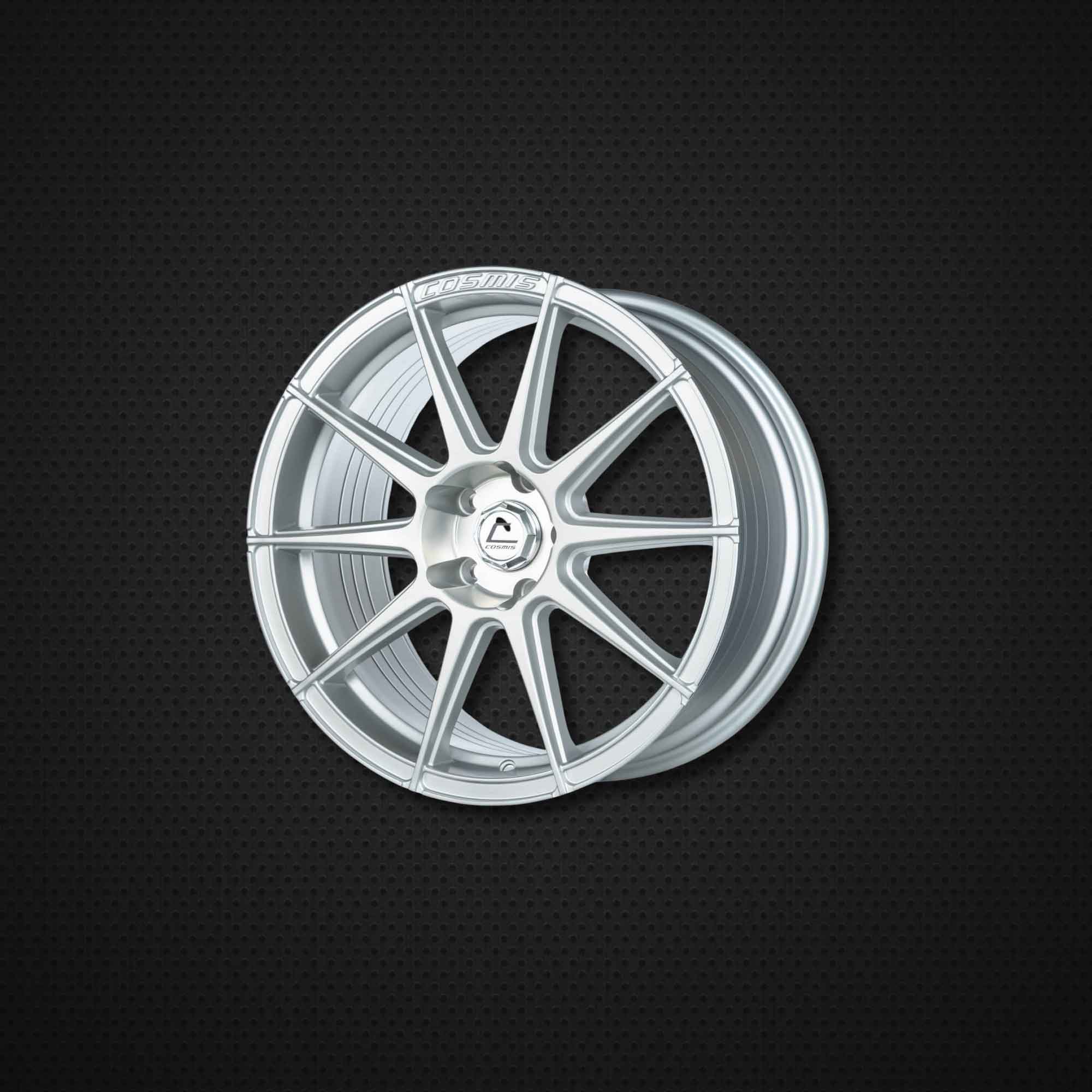 COSMIS-R10D 18*9.5 et35 5*100 (matt silver) 1pc