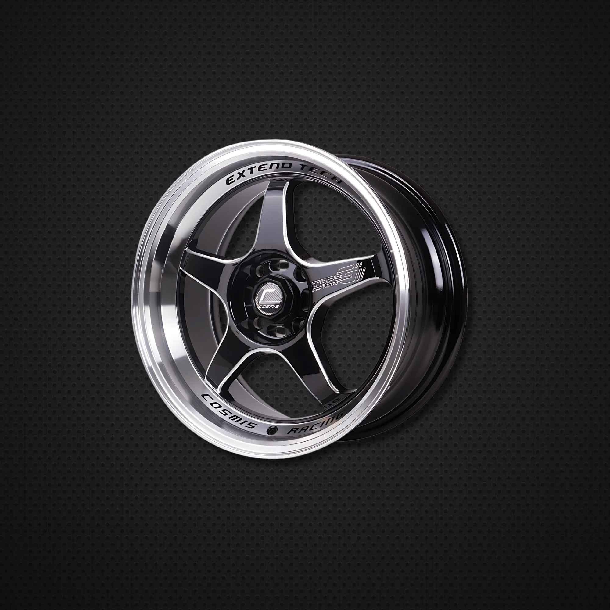 COSMIS TYPE-G 15*7.0 et35 4*100 (B32-W) 1pc