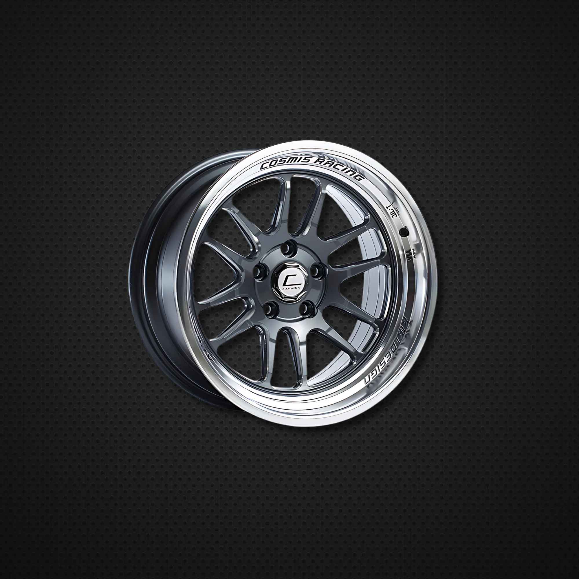 COSMIS XT-206R 18*11 et08 5*114.3 (Gunmetal) 1pc