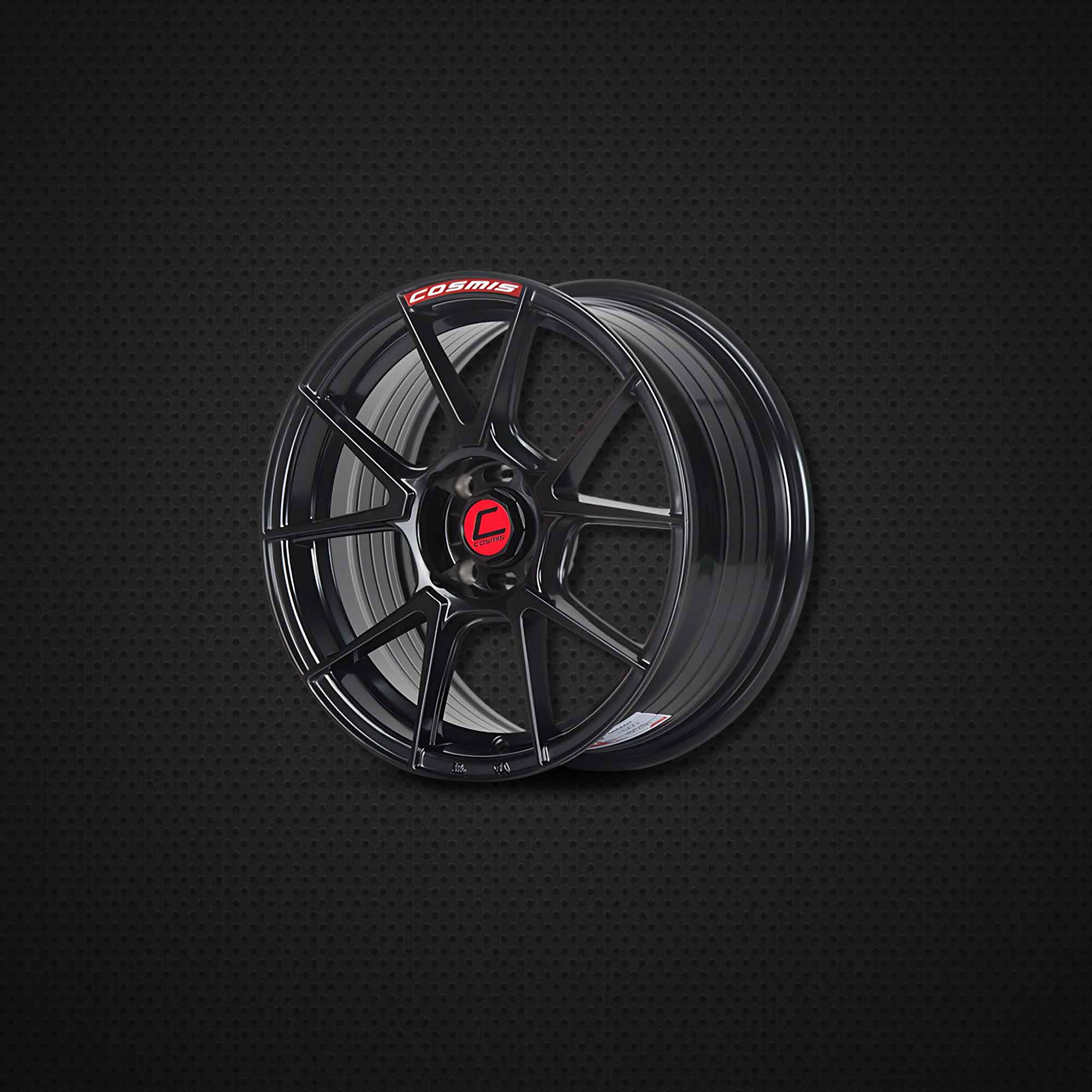 COSMIS SPEEDY 18*8.5 et35 112/113/114.3*5H (Black) 1pc