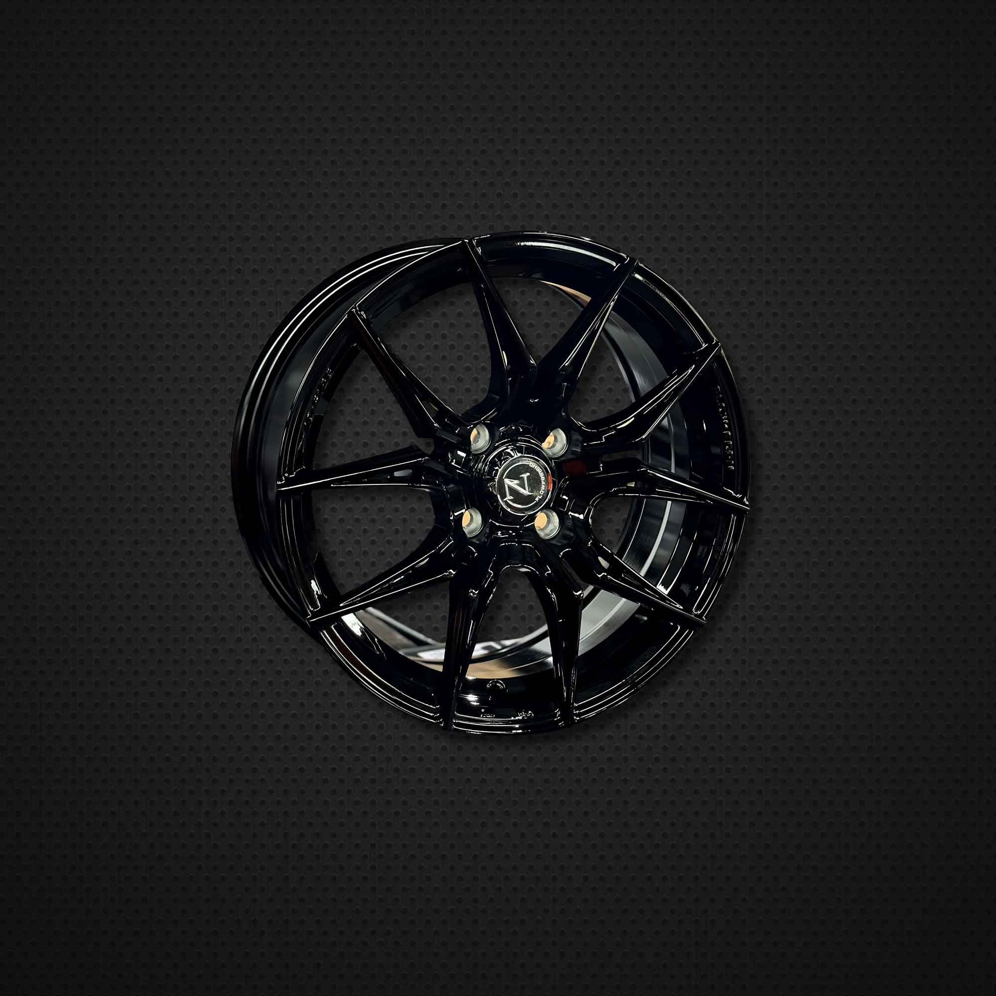 ALPHA-12 15*6.5 et35 4*100 (Black) 1pc