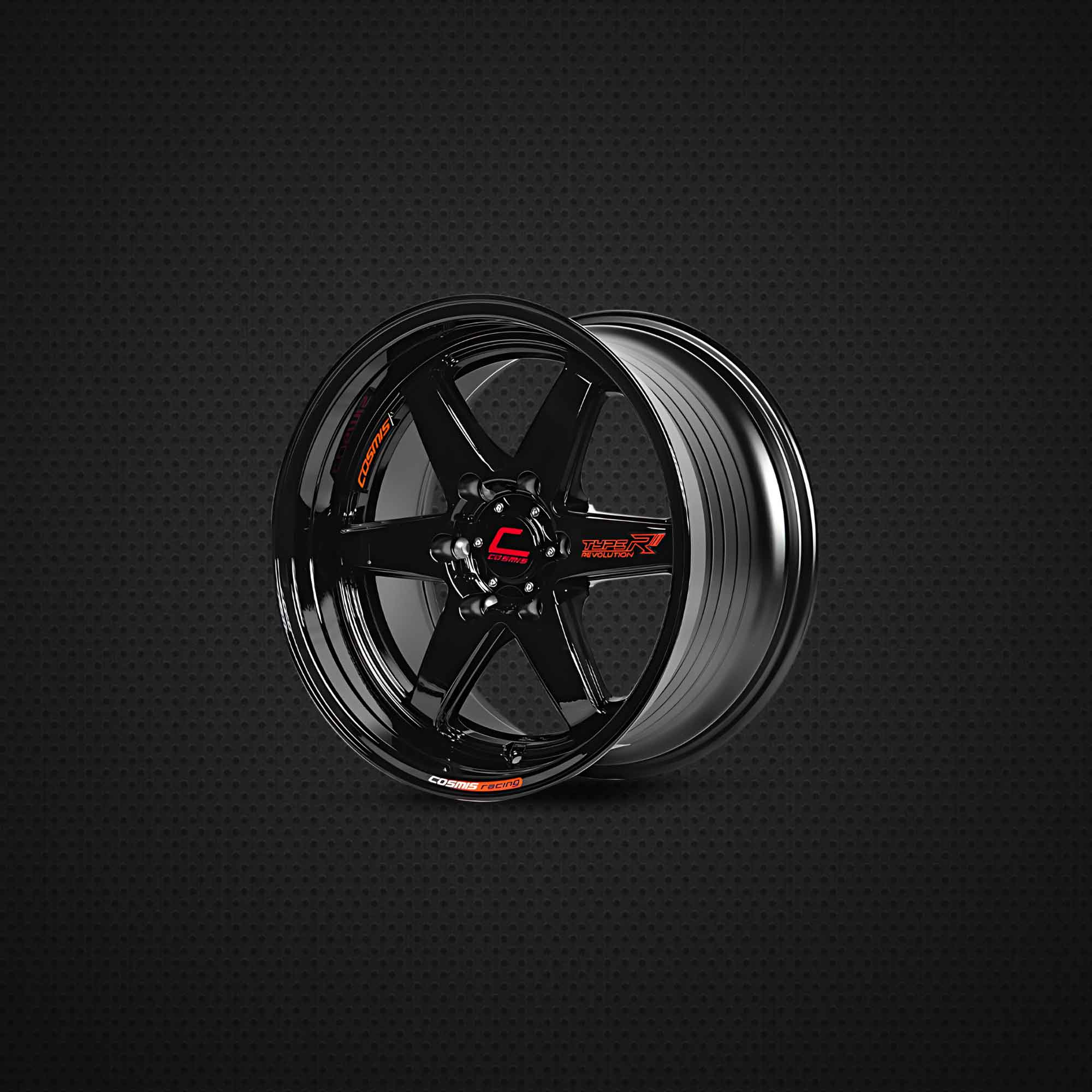 COSMIS TYPE-R 18*9.5 et27 6*139.7 (BLK-(#R)XZ) 1pc