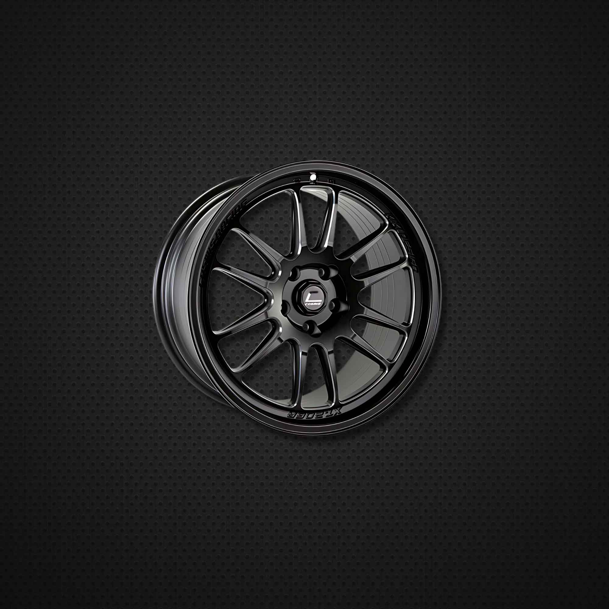 COSMIS XT-206R FF 18*9.5 et38 5*100 (matt gunmetal) 1pc