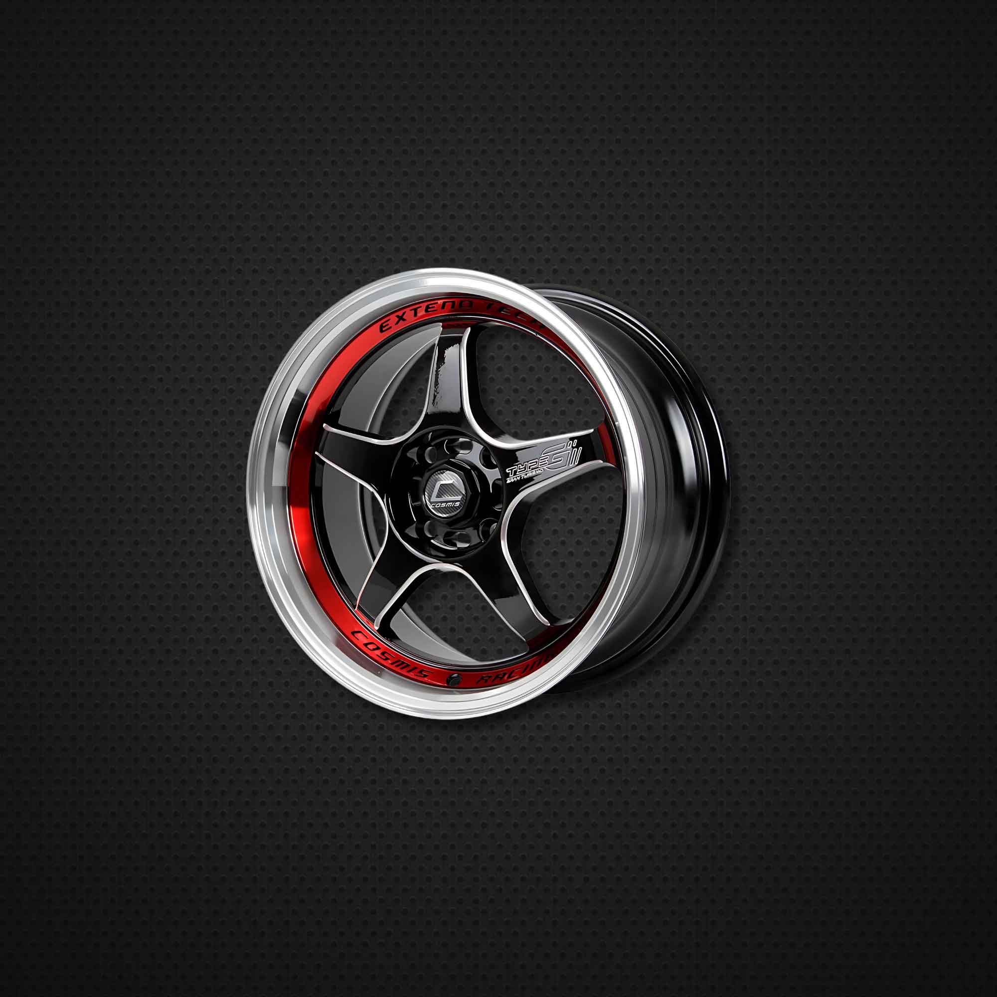 COSMIS TYPE-G 17*7.5 et35 4*100 (B-LP-W-XZ)+B19R) 1pc