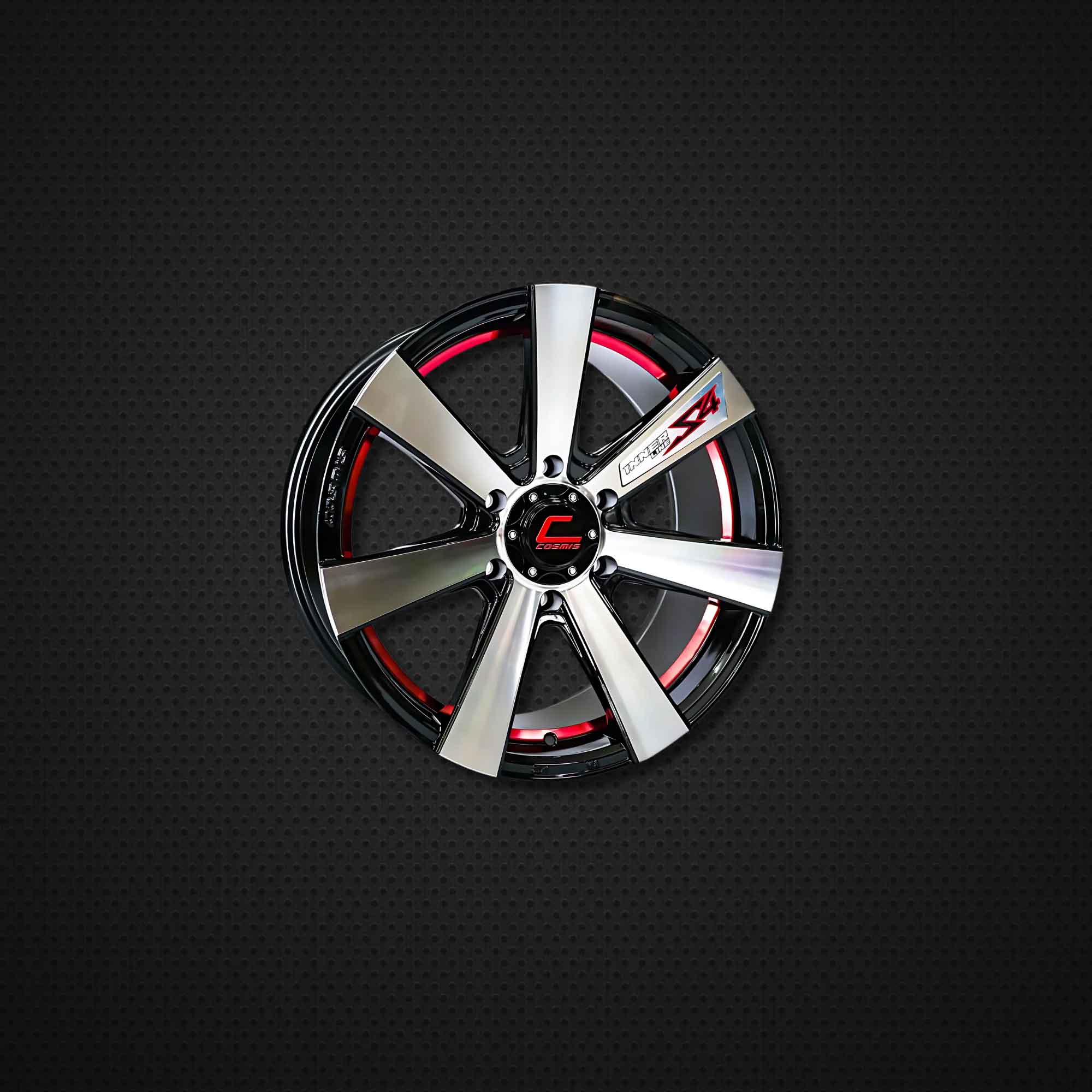COSMIS S4 18*8.5 et35 6*130 (XP-《R》B-P) 1pc