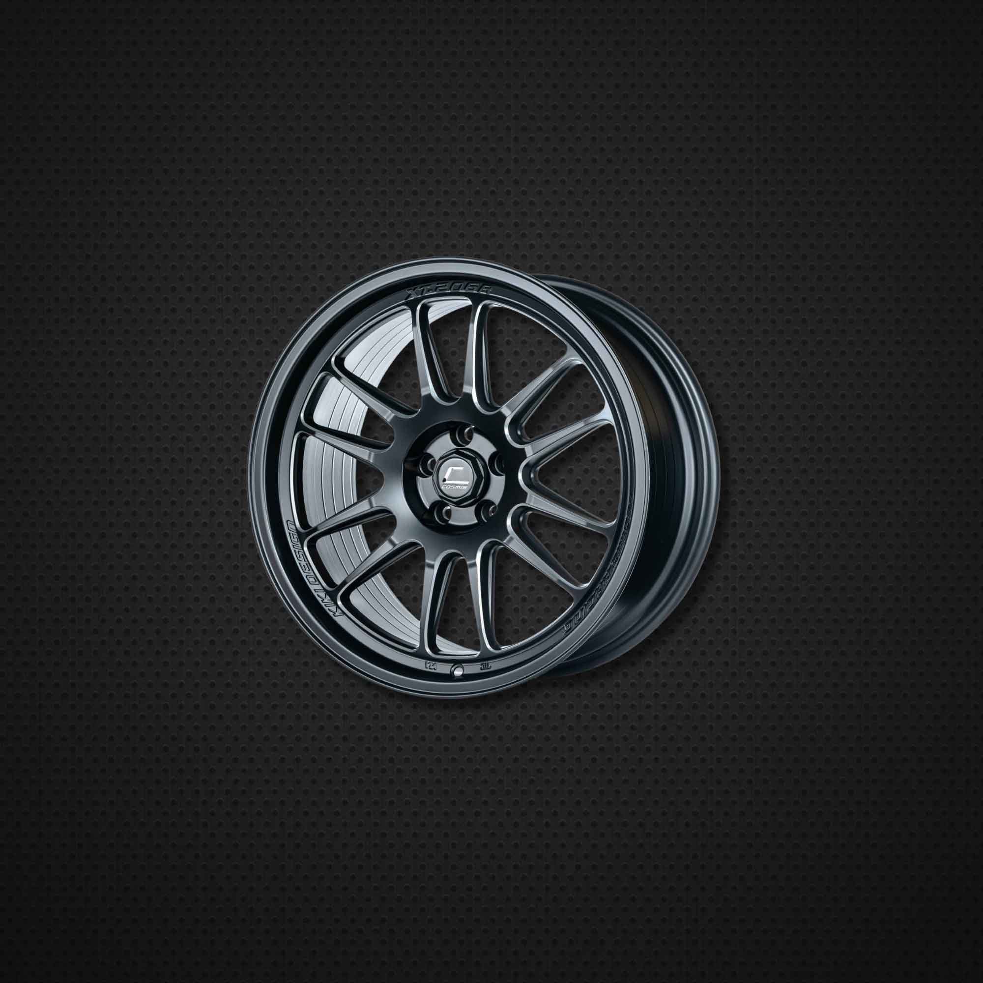 COSMIS XT-206R FF 18*9.0 et35 5*114.3 (matt black) 1pc