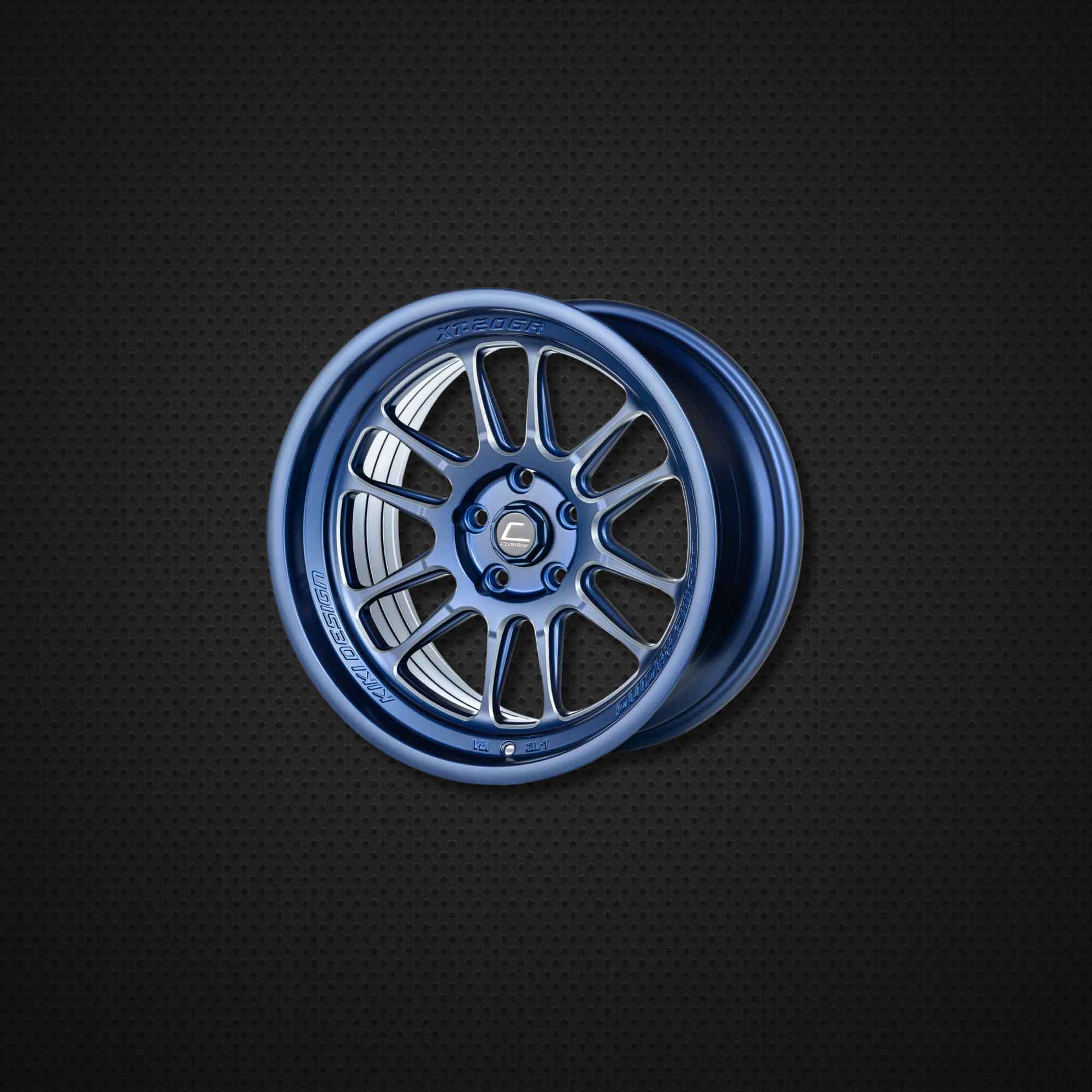 COSMIS XT-206R FF 18*9.0 et35 5*114.3 (matt navy-blue) 1pc