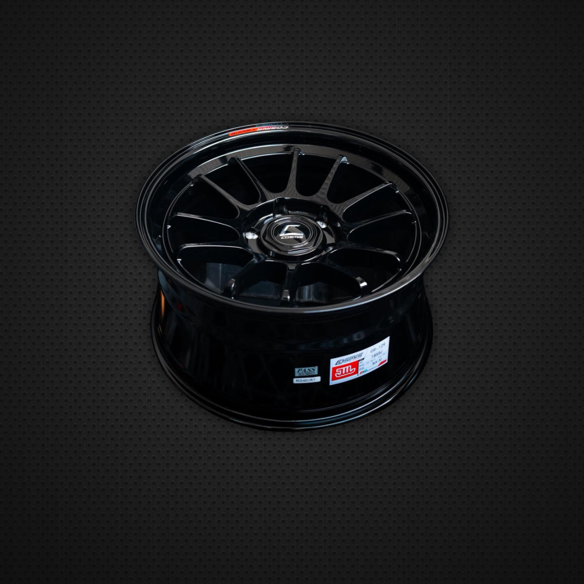 COSMIS GR-12R 18*9.0 et20 6*139.7 (BLK-XZ) 1pc